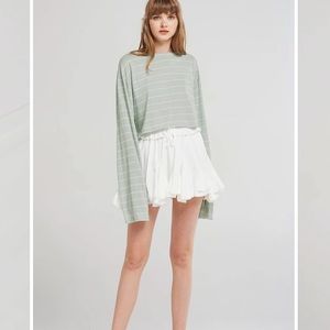 NWT Emilee Angelic Storets Ivory Skort